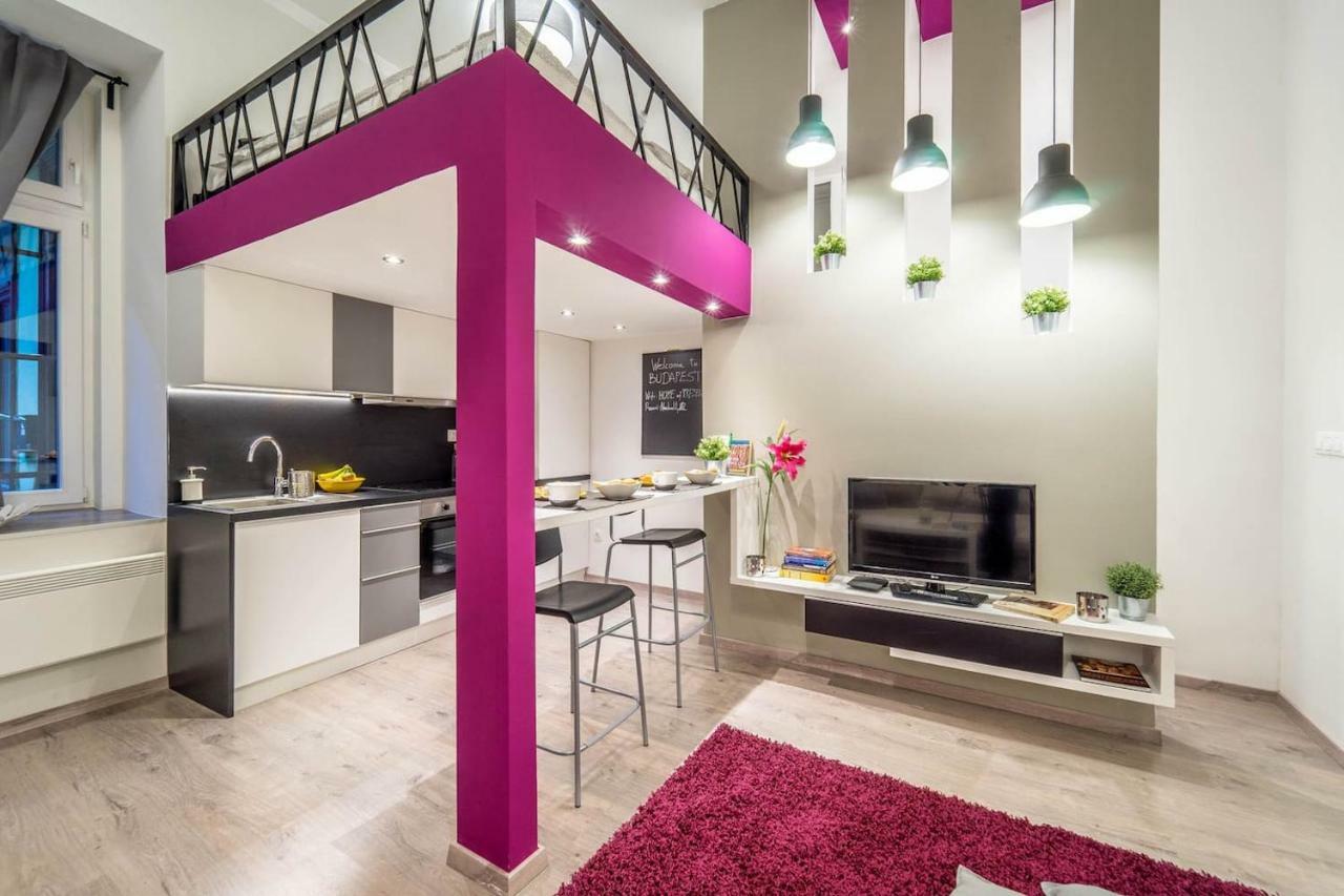 Cozy Downtown Studio Apartment Budapešť Exteriér fotografie