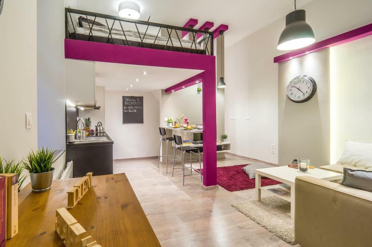 Cozy Downtown Studio Apartment Budapešť Exteriér fotografie